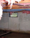 Wisconsin french drain basement waterproofing system failure