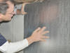 Crawl space insulation installed in Menominee on a dirt floor