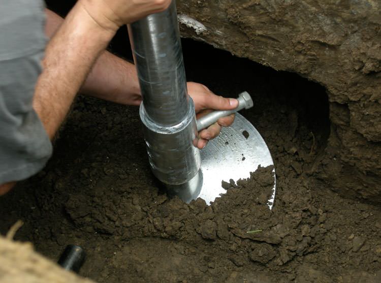Foundation Helical Pier Repair in Appleton, Green Bay, Oshkosh