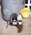 A Mosinee, Wisconsin home with a flooding water heater