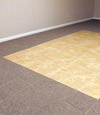 tiled and carpeted basement flooring installed in a Sheboygan home