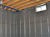 Installation of basement wall insulation in Green Bay, Oshkosh, Appleton
