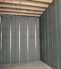 Thermal insulation panels for basement finishing in Oshkosh, Wisconsin