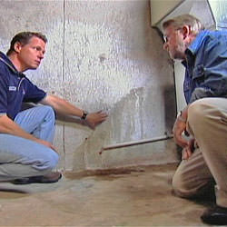 creating a basement waterproofing system with contractors in Two Rivers
