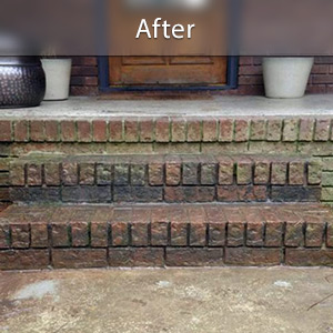 Sinking stairs repaired with PolyLevel® Green Bay