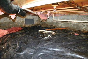 Crawl Space Repair Before in Green Bay Crawl Space Repair Before in Green Bay