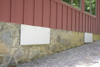 Airtight crawl space doors in Marinette