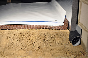 Crawl space encapsulation in Sheboygan CleanSpace® encapsulation system