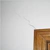wall cracks along a doorway in a Kaukauna home.