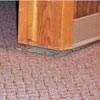 A floor slab separating from the wall in a Two Rivers home.