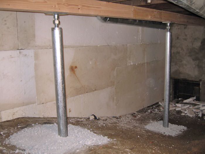 Crawl Space Joist Repair By Greater Green Bay Foundation