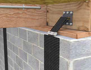 Basement Wall Reinforcement Carbonarmor And Armorlock Can Reinforce Bowing Cracked Foundation Walls