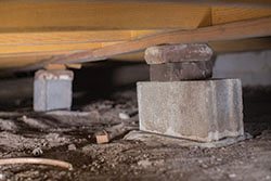 Crawl Space Sagging in Wisconsin
