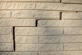 Exterior Stair Step Crack